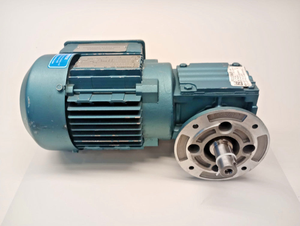 SEW EuroDrive WF20DT71D4-38.64 Used Gear Motor 3ph 0.5hp 1700/44rpm Ratio 38.64