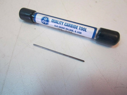 .0465 (wire) Straight Shank Carbide Chucking Reamer Straight Flute USA