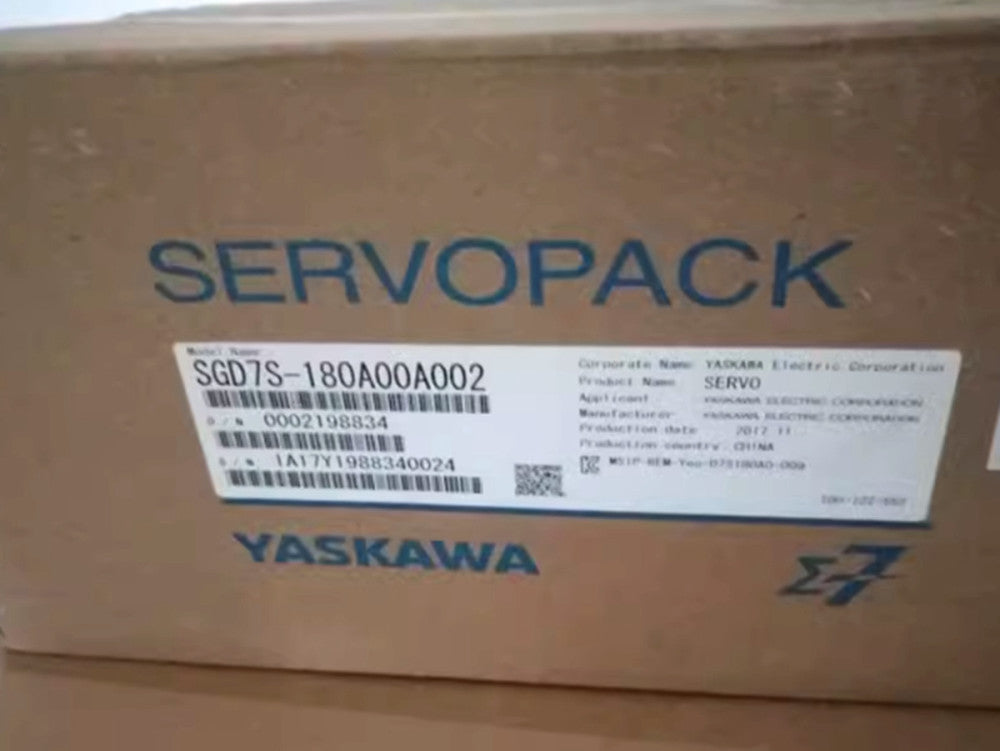 One Brand New Yaskawa SGD7S-180A00A002 Servo Drive SGD7S180A00A002