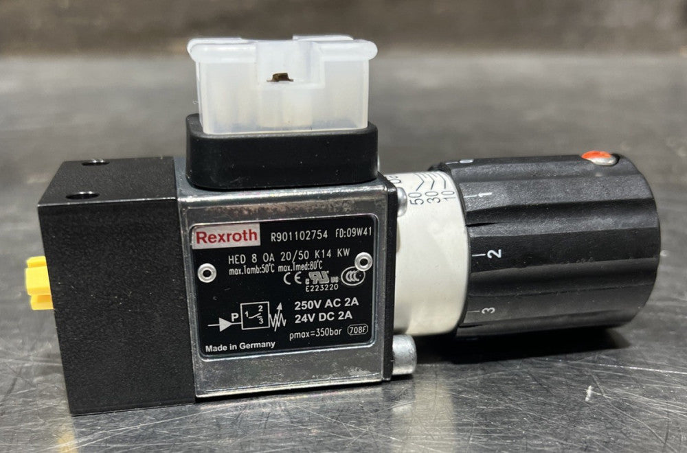 Rexroth Pressure relay R901102754 HED8OA-20/50K14KW Nos Surplus No Original Box