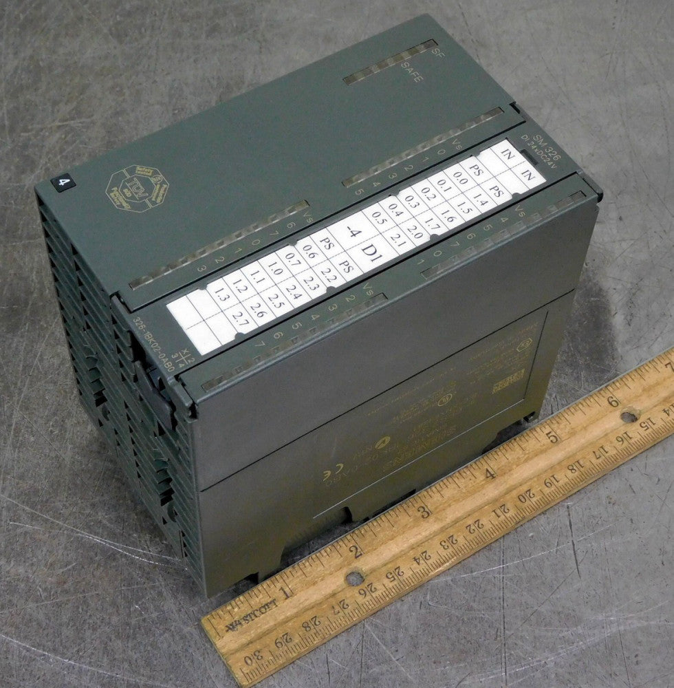 Siemens 6ES7-326-1BK02-0AB0 Digital Input PLC Module 24V DC 60° C