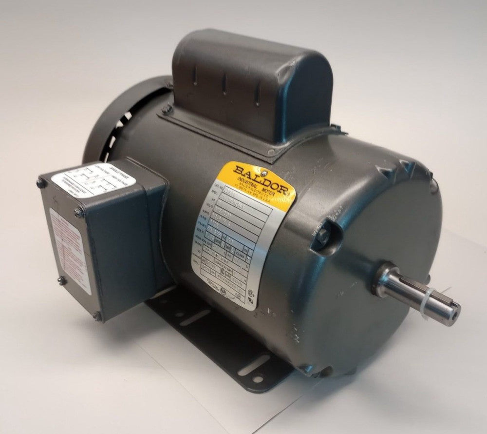 Baldor L3510 Used Electric Motor 1ph 1hp 115/230V 60hz 1725rpm 56/56H 35J383S945
