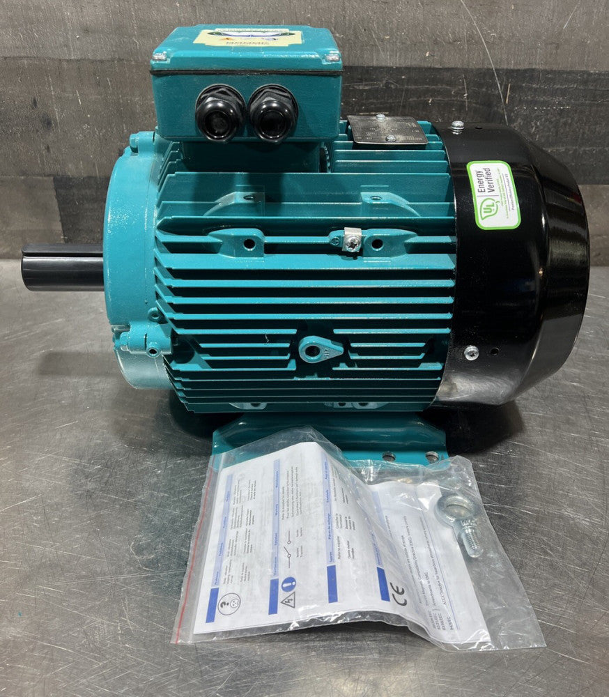 BROOK CROMPTON WP-DA132SJ2 MOTOR 7.5HP 230/460V Nos Surplus