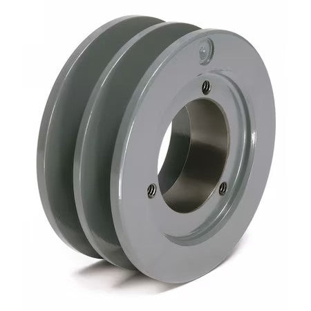 Zoro Select 382B 1/2 In To 1-5/8 In Quick Detachable Bushed Bore 2 Groove