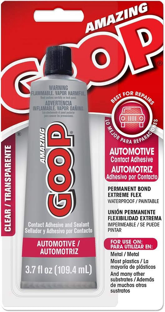 Amazing GOOP 160012 Automotive Adhesive - 3.7 fl. oz. Ounces, Clear 