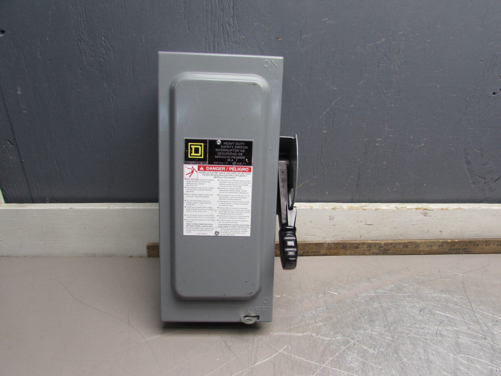 SQUARE D HEAVY, HU361, DUTY SAFETY SWITCH,3P/30A/600V, NEW NO BOX!! MAKE OFFER!!