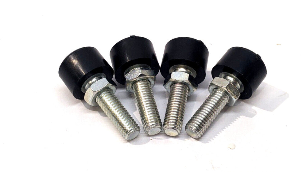 MISUMI UNAH8-30 Stopper Bolts Hex Socket Head w/Urethane Bumper LOT OF 4