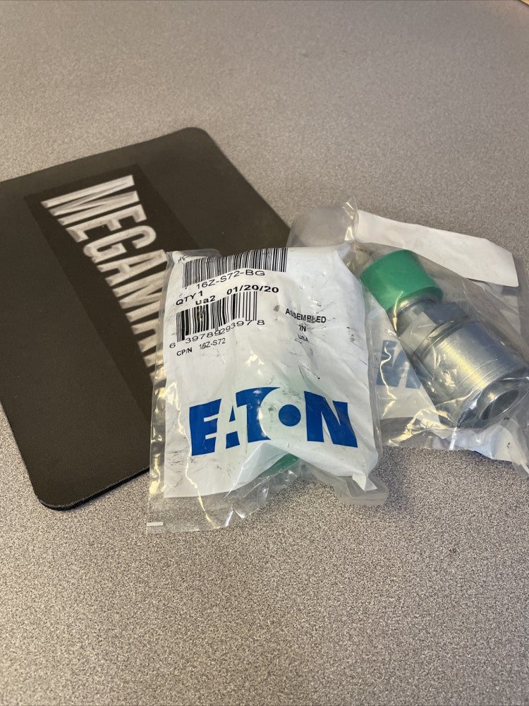(2) BRAND NEW EATON 16-S72-BG HOSE END