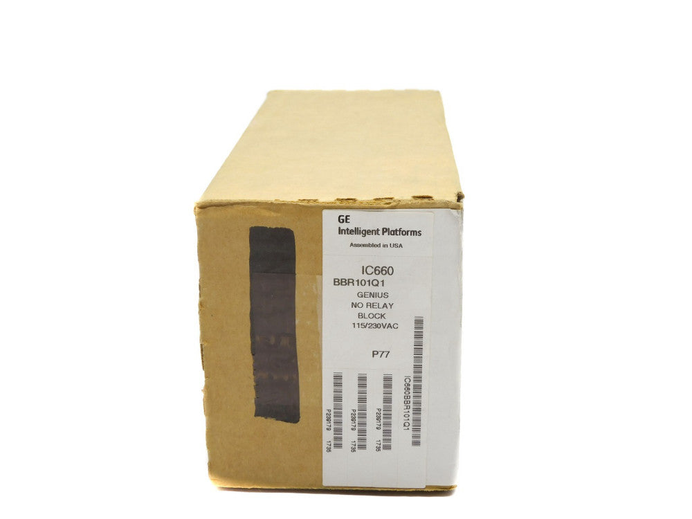 GENERAL ELECTRIC IC660BBR101Q1 NSFS