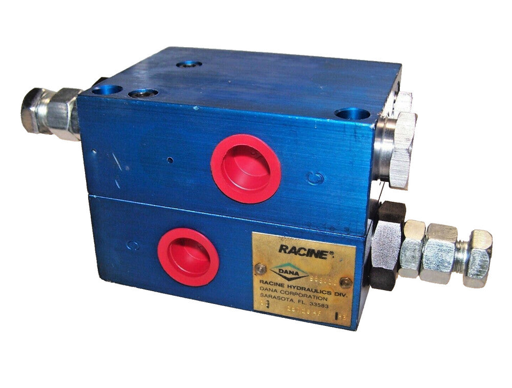 NEW RACINE HYDRAULIC DIRECTIONAL VALVE 1/2" PORTS  MODEL 257204F