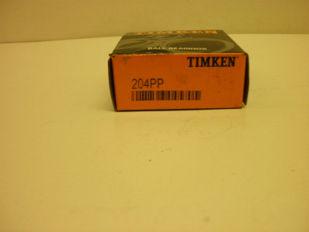 TIMKEN 204PP DEEP GROOVE BALL BEARING DOUBLE SEALED NEW IN BOX