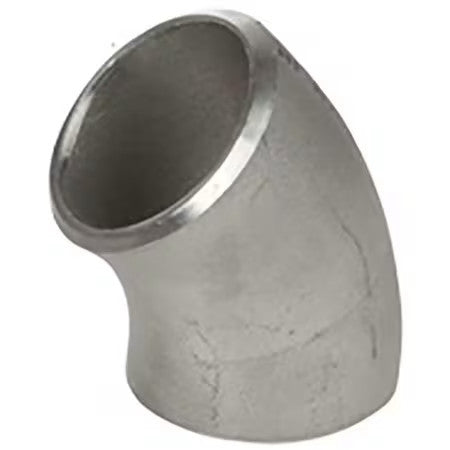 Zoro Select 4381013900 45 Elbow, 316 Ss, 6" Pipe Size,Buttweld