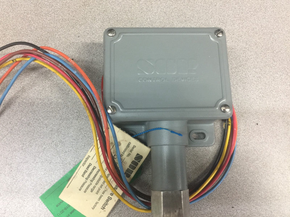 NEW NO BOX SOR 20-180PI RANGE PRESSURE SWITCH 6N3-KK5-M9-C2A-BB