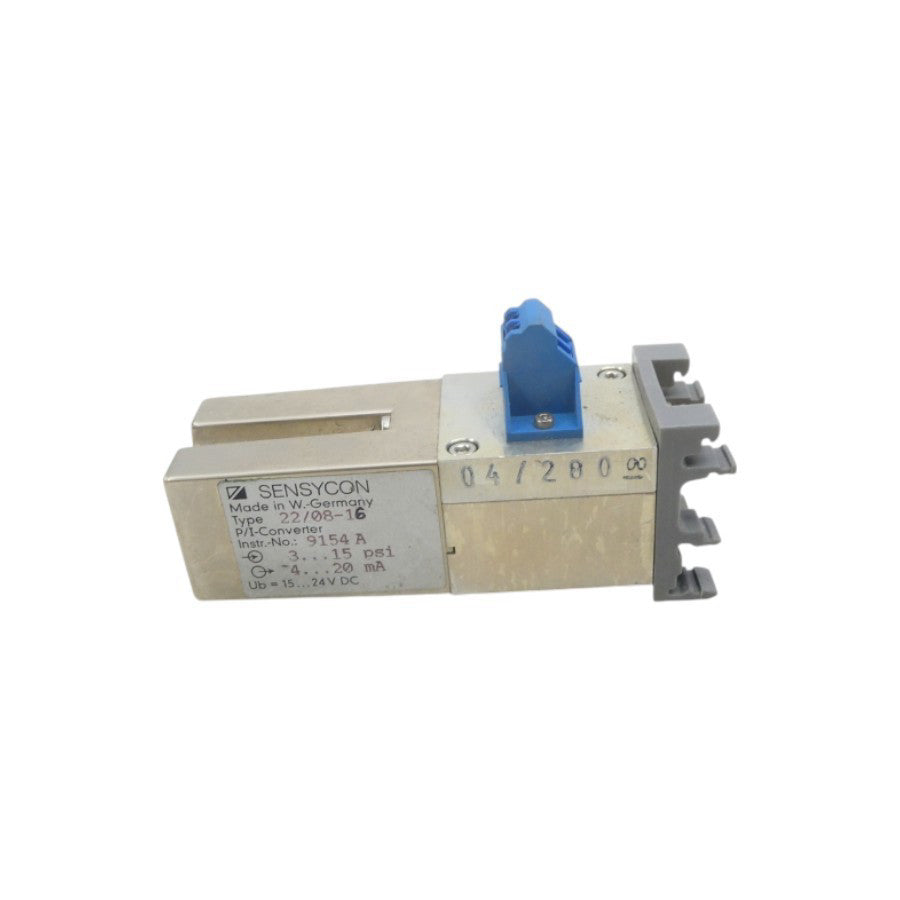 SENSYCON 22/08-16 15-24VDC 3-15PSI NSNP