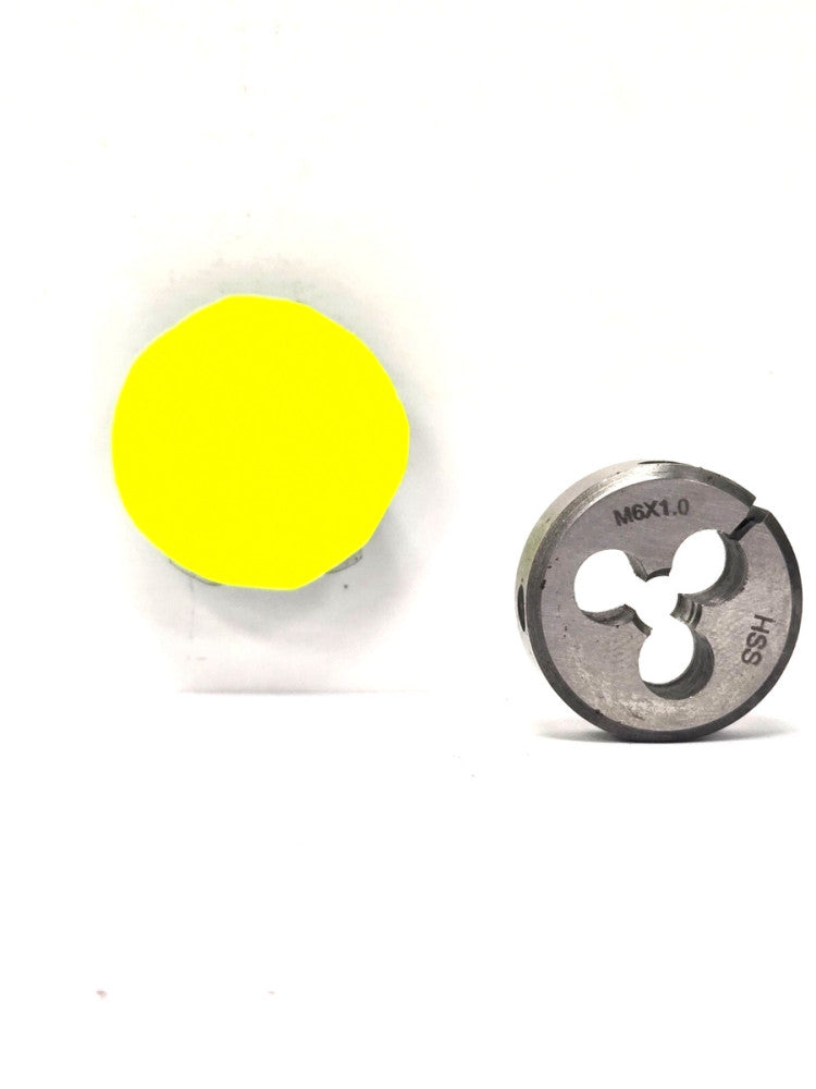 UNBRANDED CIRCLE  6X1.0  THREADING DIE HSS
