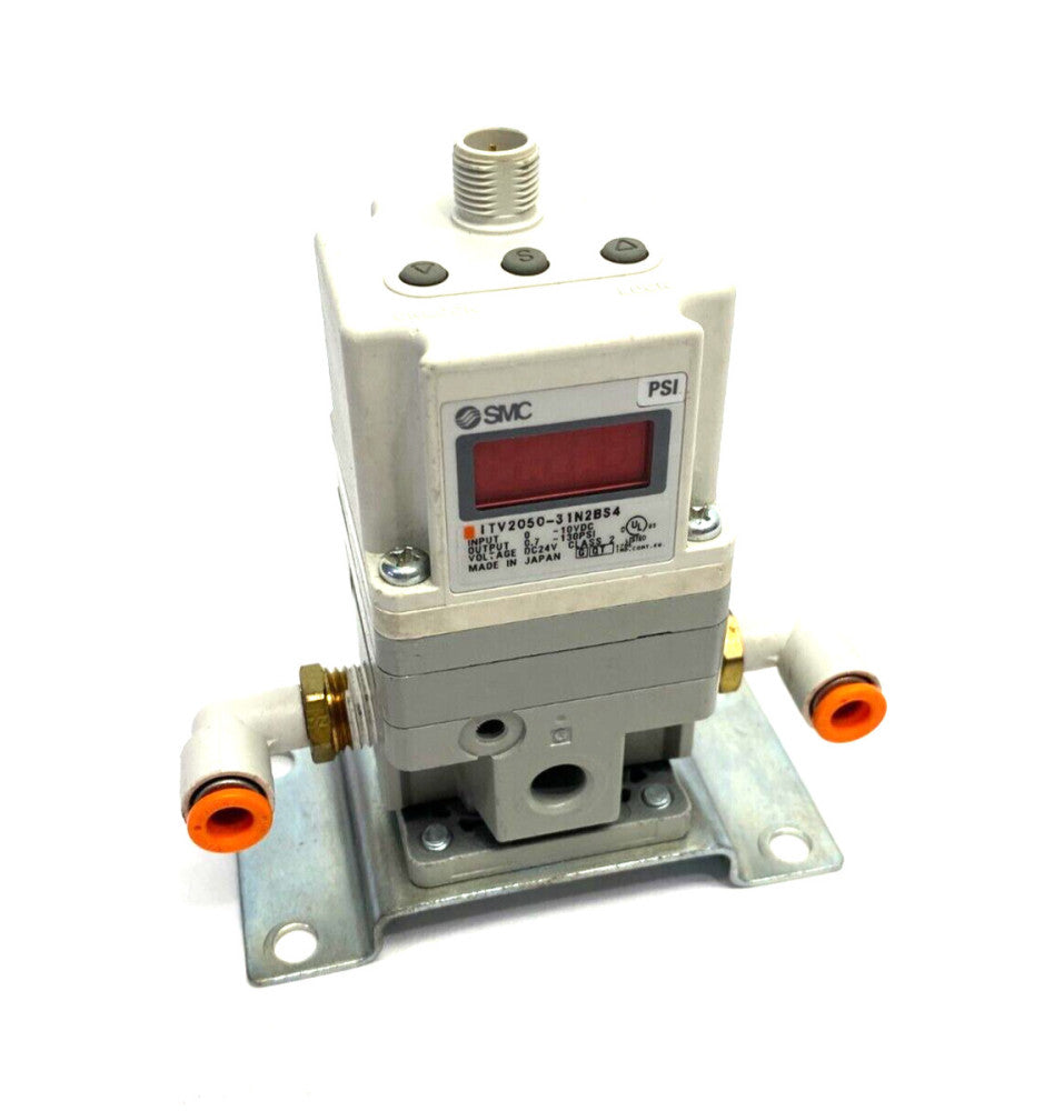 SMC ITV2050-31N2BS4 Electro-Pneumatic Regulator 0-10VDC 0.7-130psi