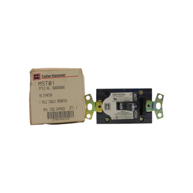 CUTLER HAMMER MST01 115-277VAC NSMP