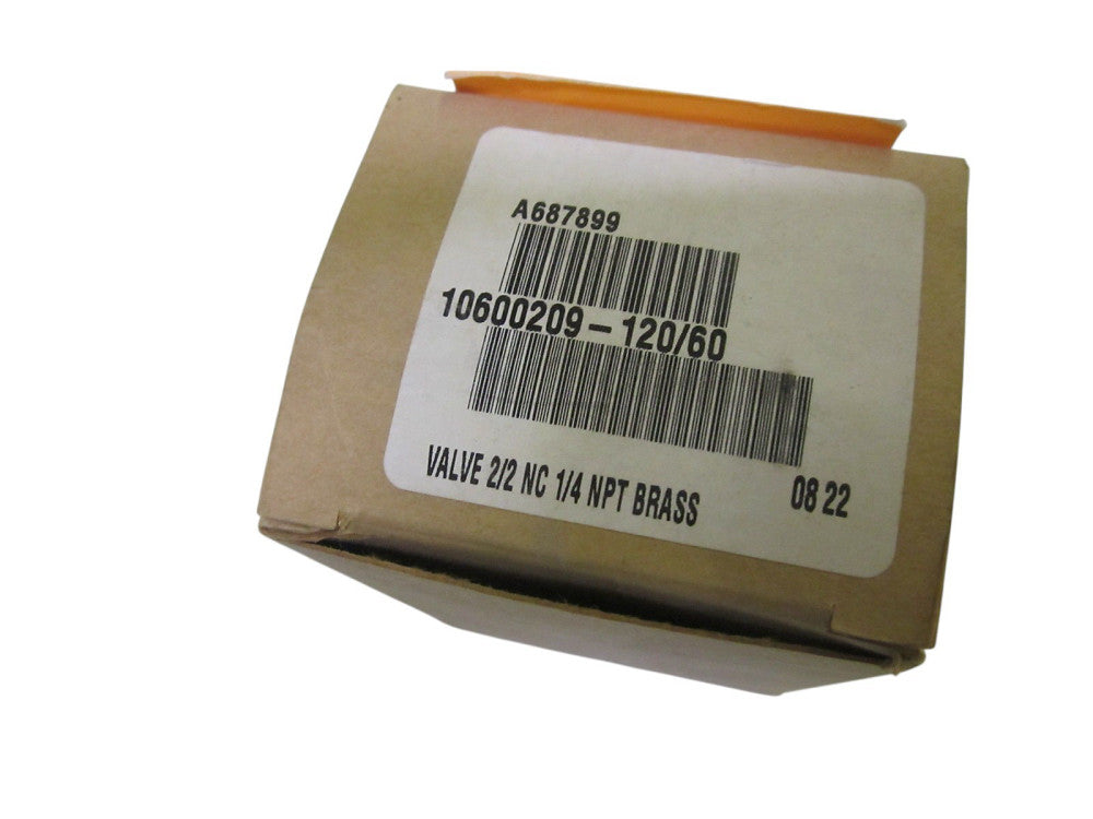 ASCO 10600209 BRASS VALVE 1/4" 24V NSMP