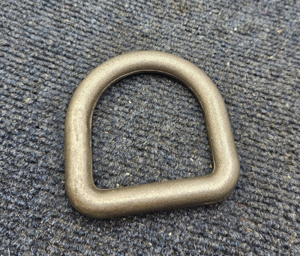 Forged Carbon Steel Heavy Duty Lashing D-Ring MBS 12000 lbs. 1/2 Inch