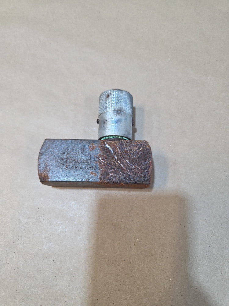 Parker F1200S IN-LINE Flow Control Valve 3000PSI NEW OLD STOCK