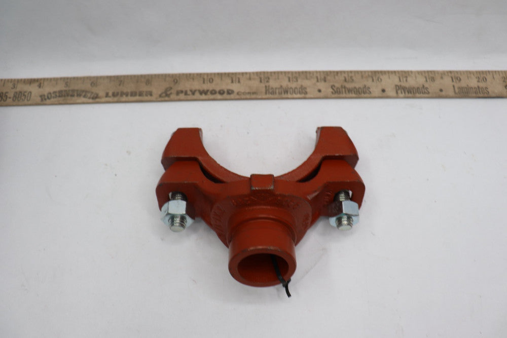 SCI Grooved Mechanical Tee 3" x 1-1/4" 10718