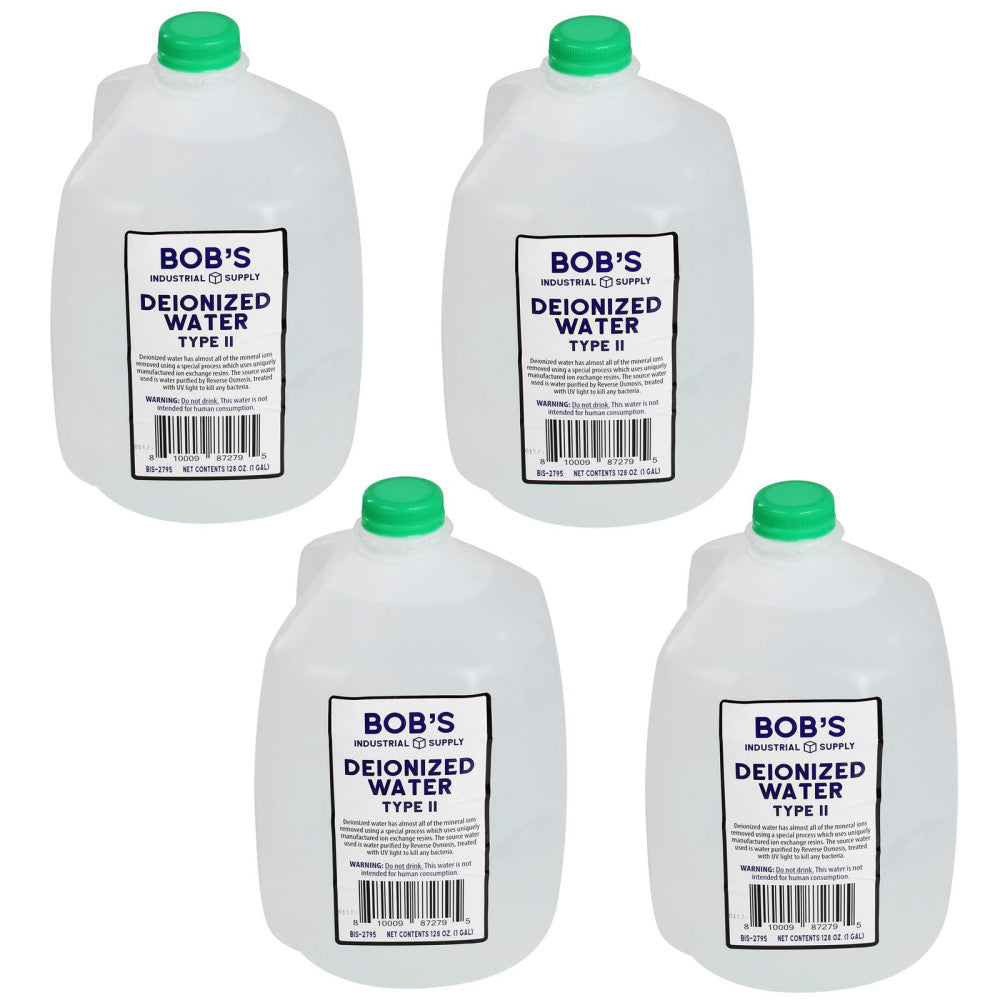 Bisupply Deionized Water Gallon Type 2 Deionized Water Jug - 4gal Type Ii Demine