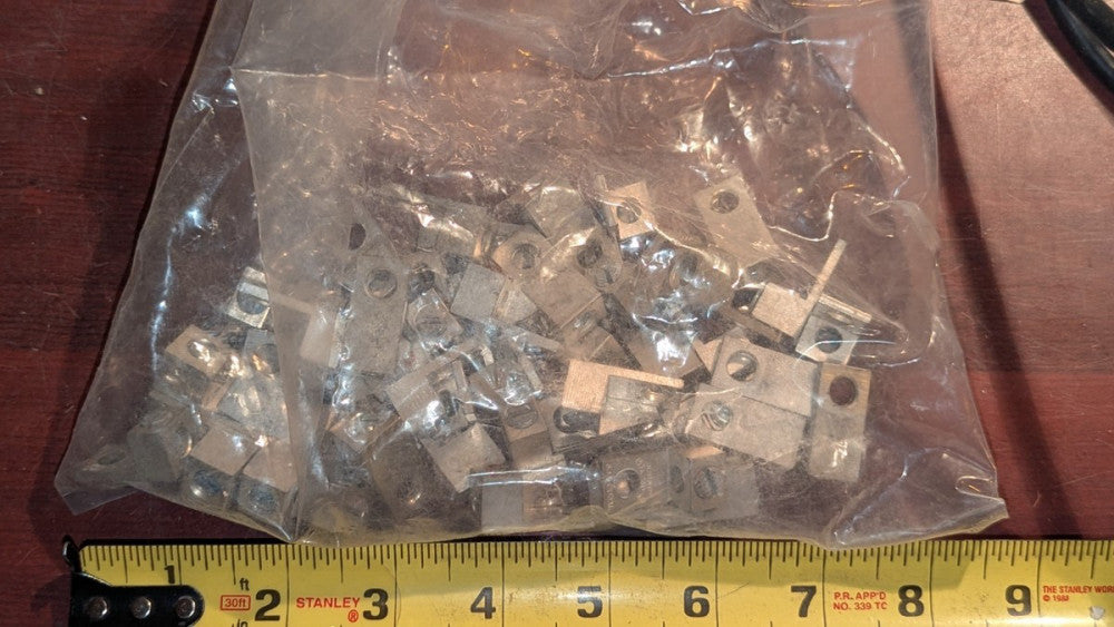Lot of (55) Burndy KA6U Aluminum Mechanical One Hole Lugs #6-#14 AWG NOS