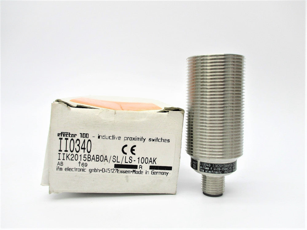 IFM EFECTOR IIK2015BABOA/SL/LS-100AK II0340 20-250VAC/DC NSMP