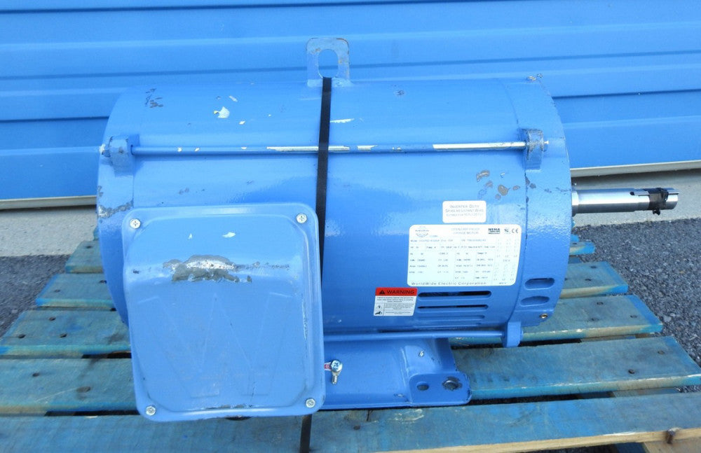 Worldwide Electric Close Coupled Motor 50 HP, 1800 RPM, 208-230/460V, 3 PH, ODP