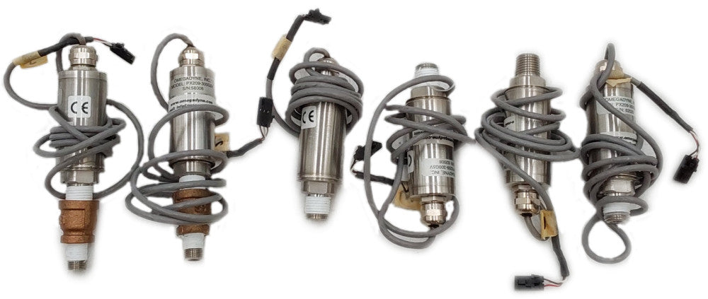 Omegadyne PX209-300G5V Pressure Transducer (Lot of 6) 