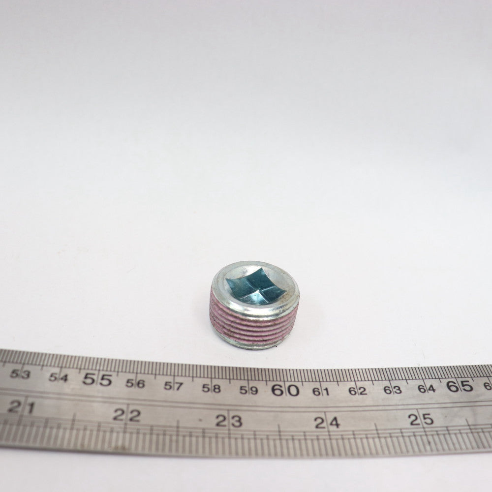 Countersunk Hex Plug Galvanized Malleable Iron Class 150 3/4" 