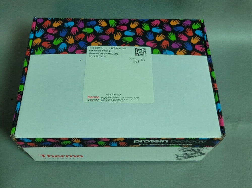 THERMO SCIENTIFIC LOW PROTEIN BINDING MICROCENTRIFUGE TUBES 2.0 ML 88379 250 QTY