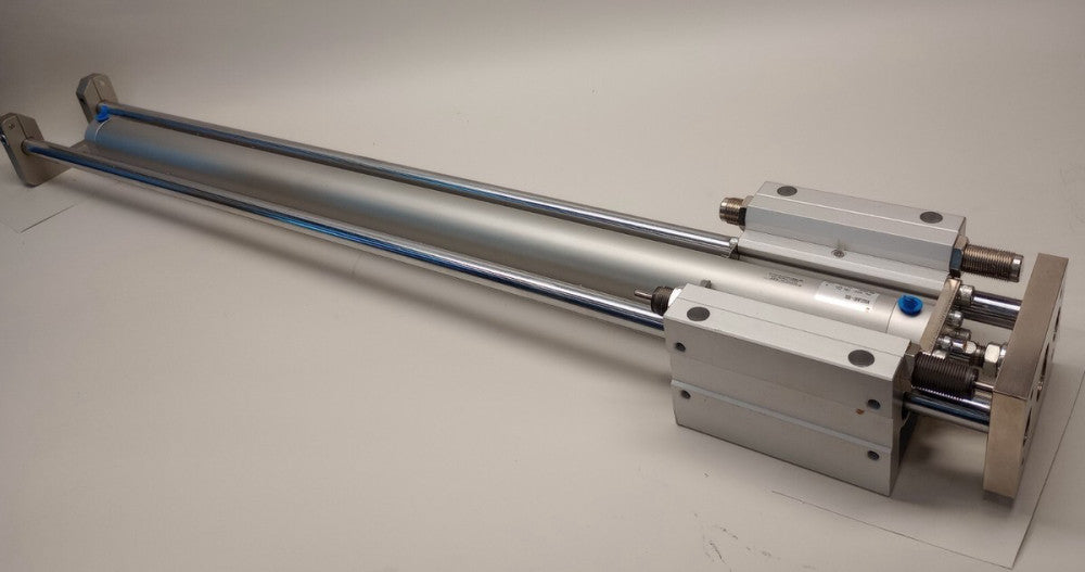 SMC MGGLB40-800 Guided Pneumatic Cylinder Dual Rail 40mm bore x 800mm stroke