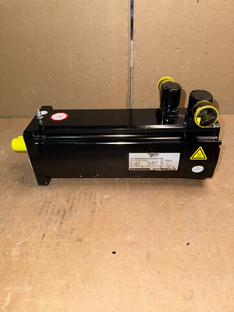 SCHNEIDER ELECTRIC SH100/40080/0/1/00/00/00/11/00 SERVO MOTOR, NEW-OUT OF BOX!