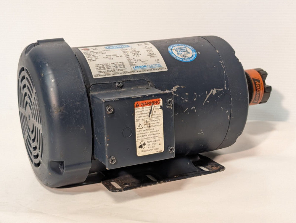 Leeson C145T17FB60D General Purpose Electric Motor 1.5/2HP 60/50Hz 1740/1440RPM