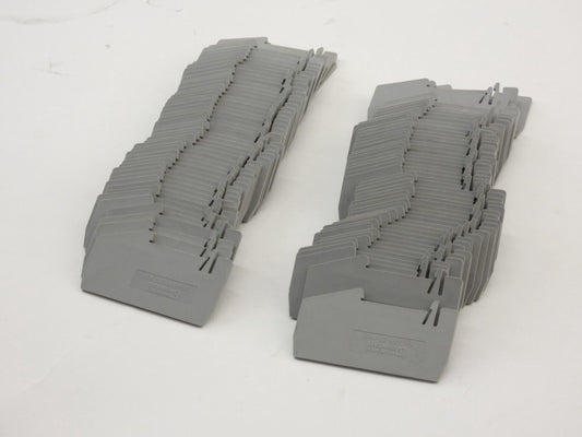 *Lot of 96* Phoenix Contact ATP-ST-TWIN Partition End Plate Gray Grey - NEW S...
