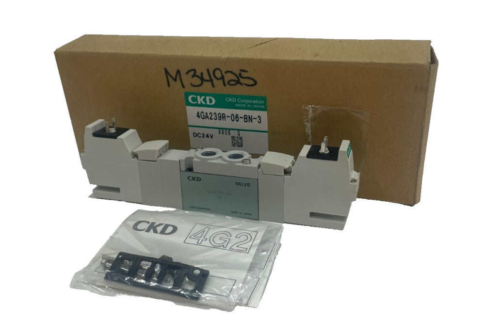 NEW CKD 4GA239R-06-BN-3 SOLENOID VALVE 4GA239R06BN3