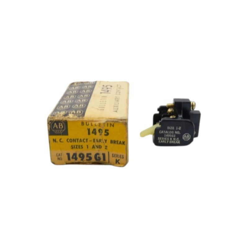 ALLEN BRADLEY 1495-G1 SER. K (BK/YL) NSMP