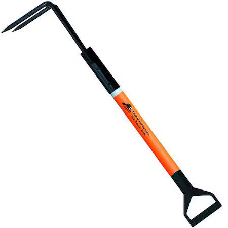 Leatherhead Tools Plo-6Rh-D Rubbish Hook, 6 Ft. Pro-Lite Pole, Hiviz Orange,