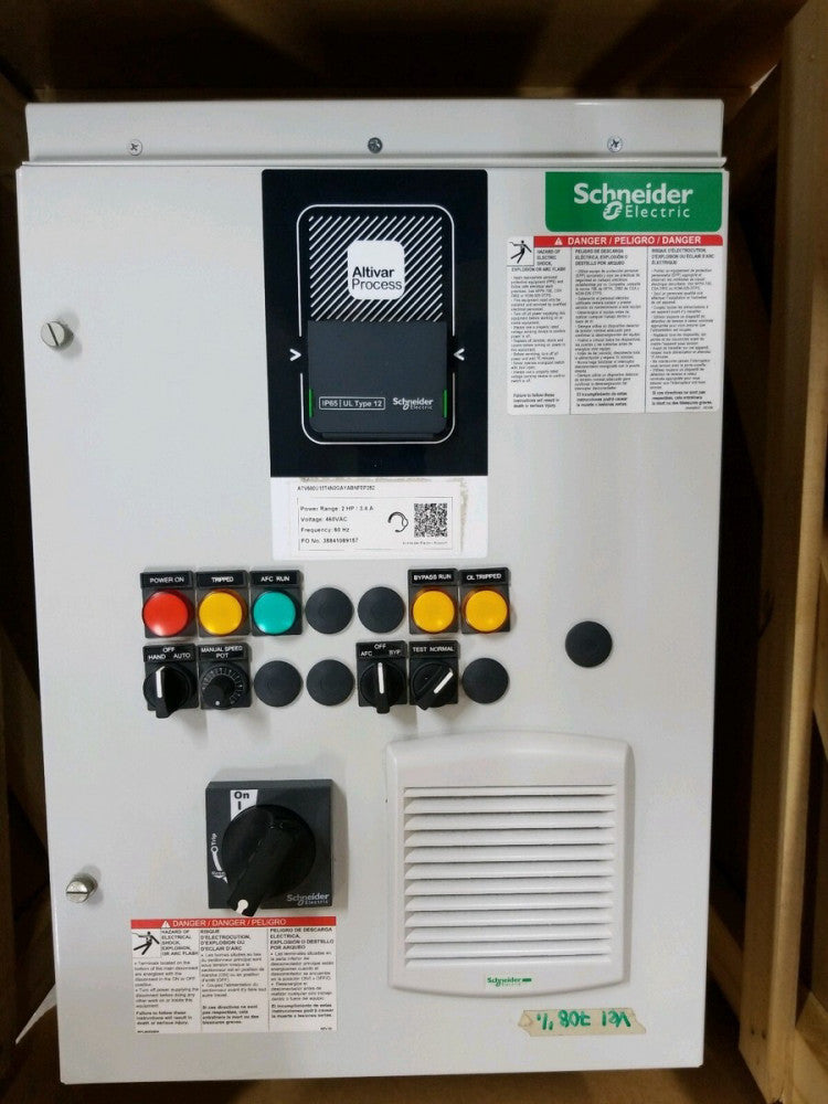 Altivar 660 Schneider Electric 2 HP AC Drive ATV660U15T4N2GAYABNFEP282
