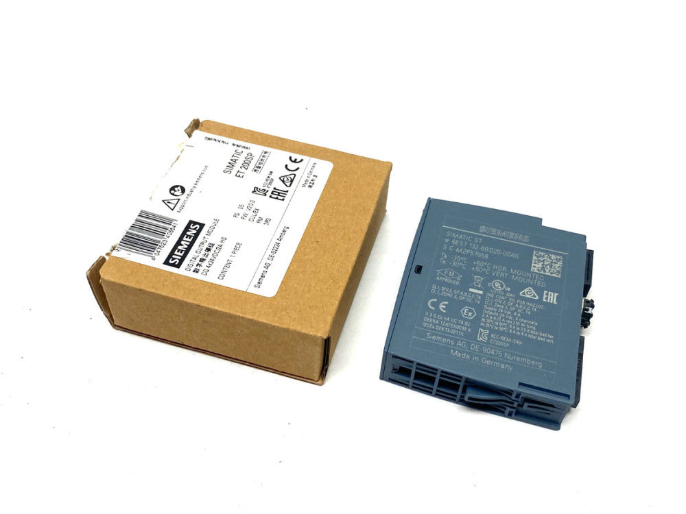Siemens 6ES7132-6BD20-0DA0 SIMATIC ET 200SP Digit Output Module DQ 4x24VDC/2A HS