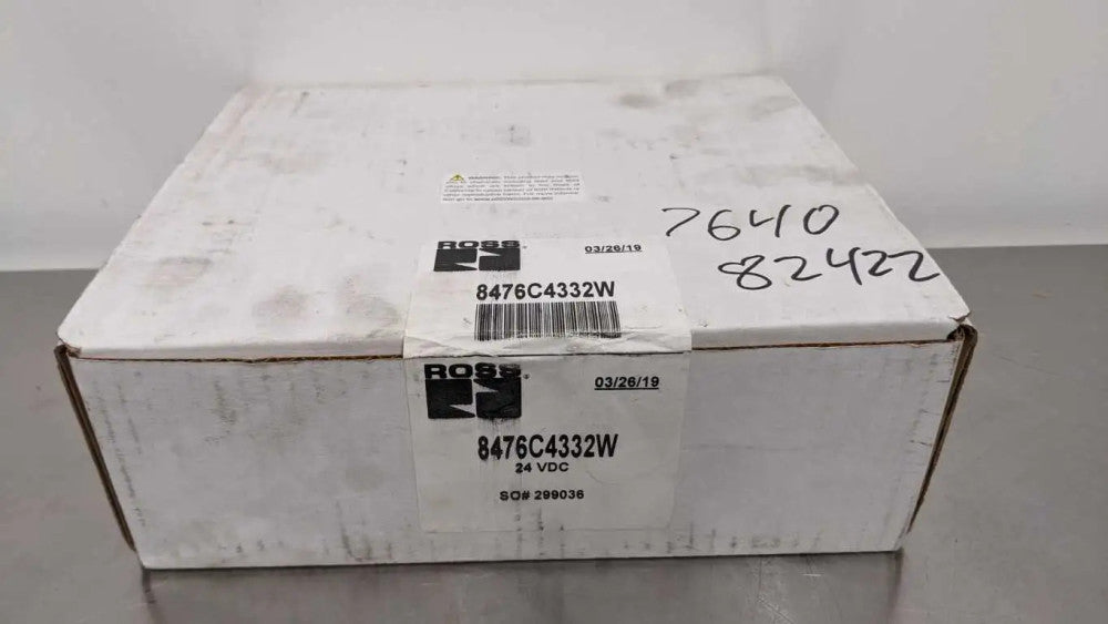 Ross 8476C4332W Solenoid Valve 2-10 Bar 24VDC