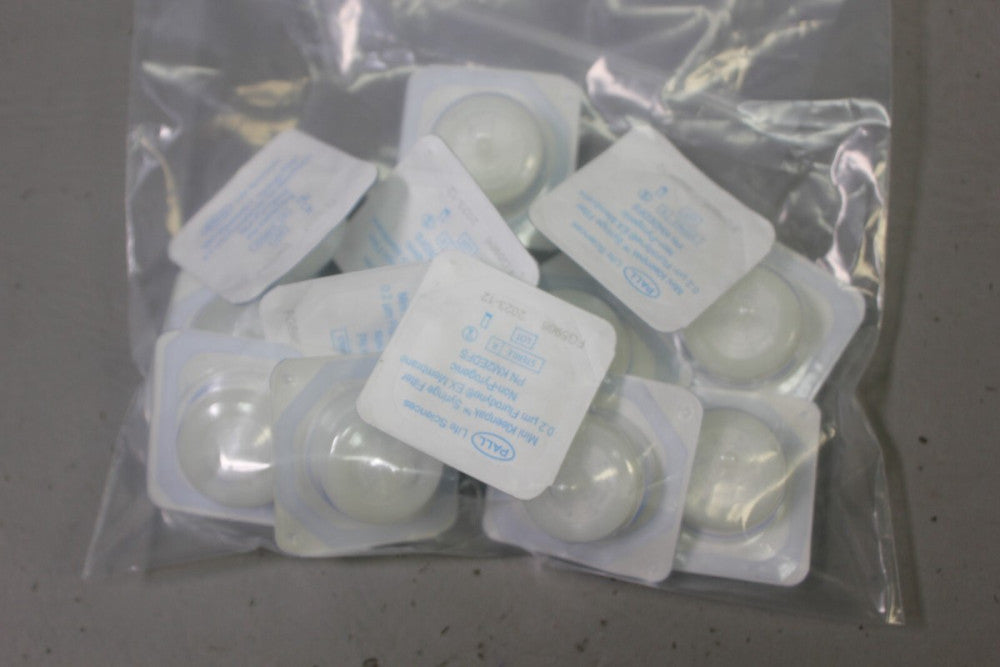 PALL MINI KLEENPAK SYRINGE FILTER 0.2 UM FLURODYNE EX MEMBRANE KM2EDFS 13 QTY