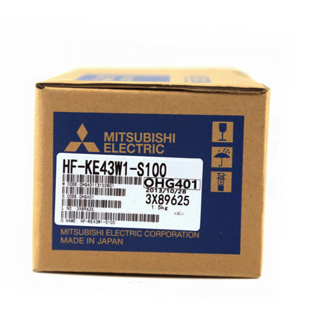 One Brand New MITSUBISHI HF-KE43W1-S100 Servo Motors