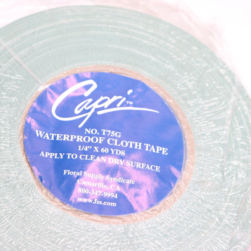 Capri Waterproof Cloth Tape 1/4" x 60 Yards T75G