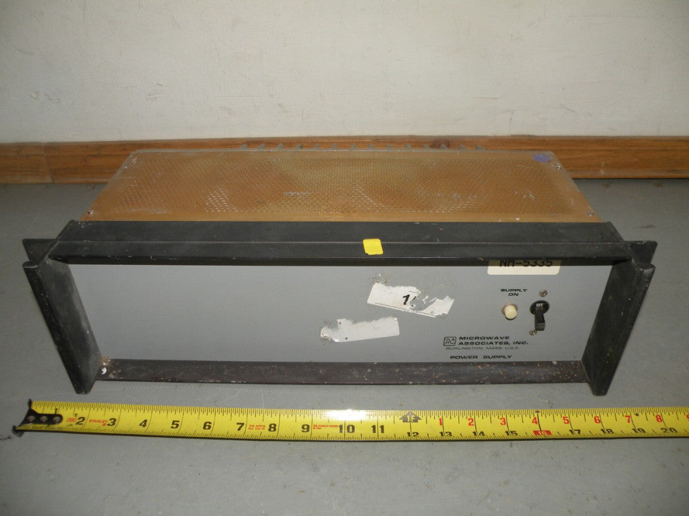 Microwave Associates 24 V Power Supply 802940