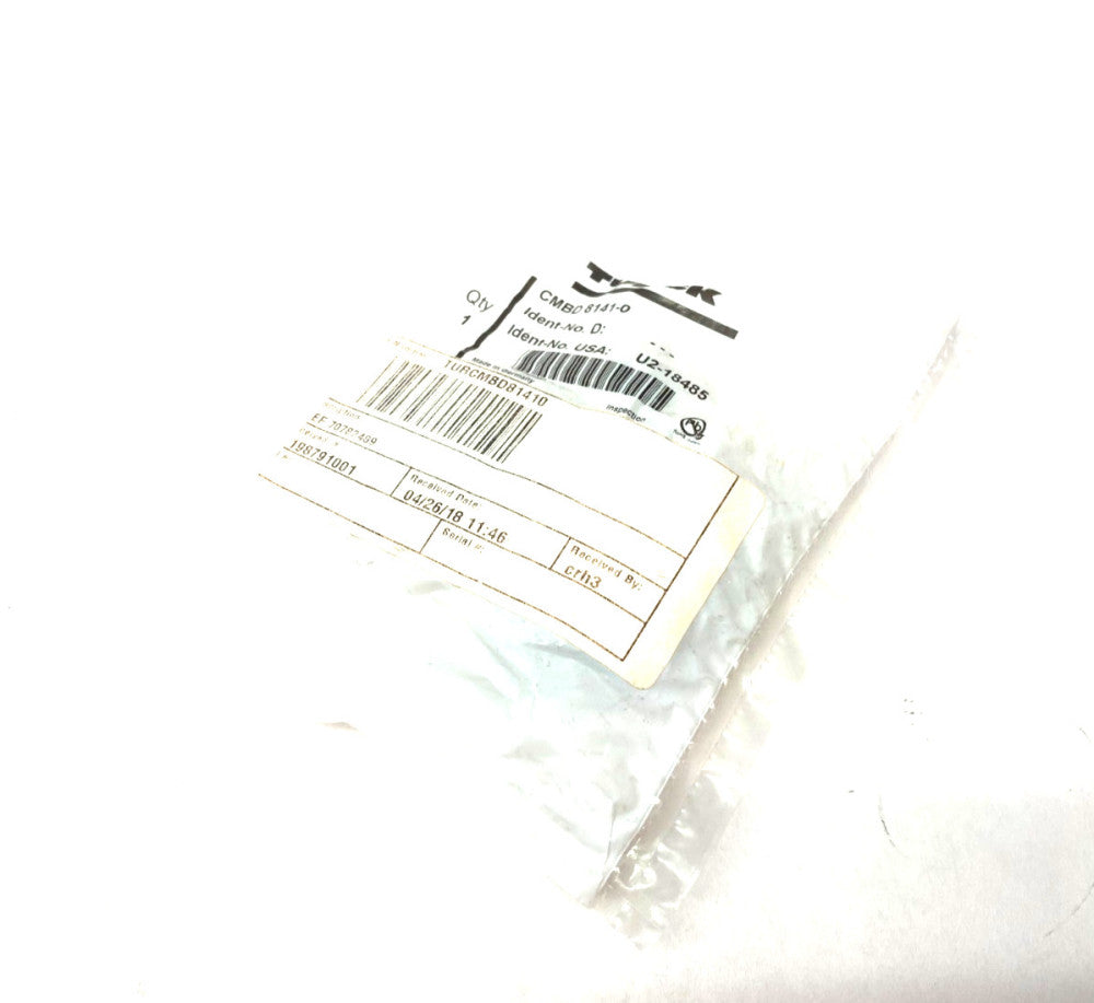 Turck CMBD 8141-0 Ethernet Field Wireable M12 5-Pin Connector U2-18485
