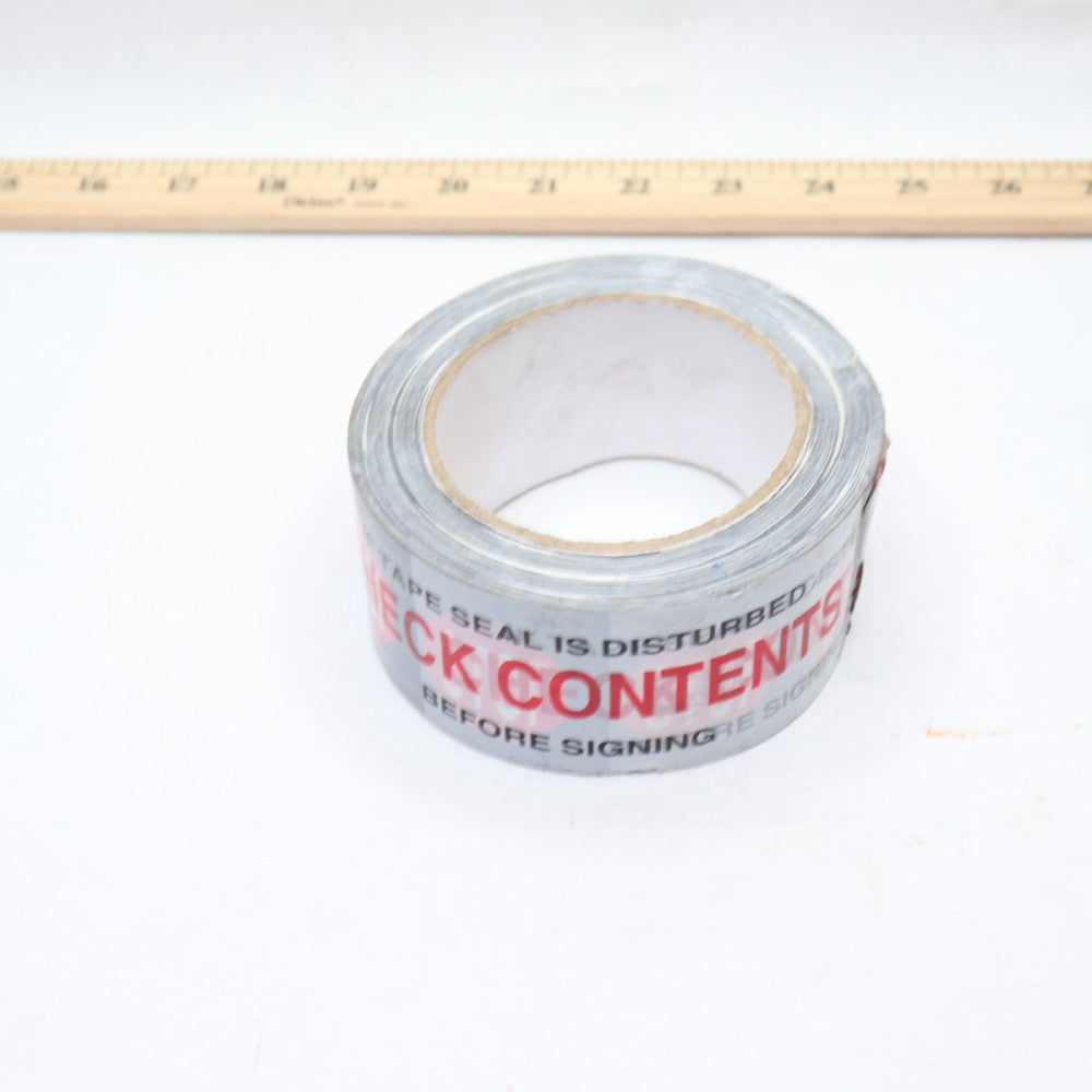 Printed Packaging Tape Polypropylene White 2" x 110yds