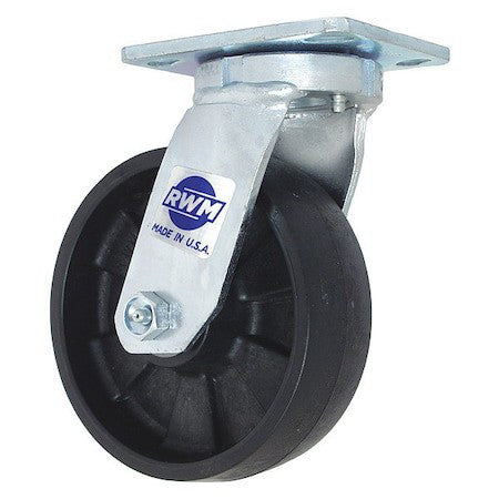 Rwm 47-Pnr-0520-S Kingpinless Swivel Plate Caster,1000 Lb.