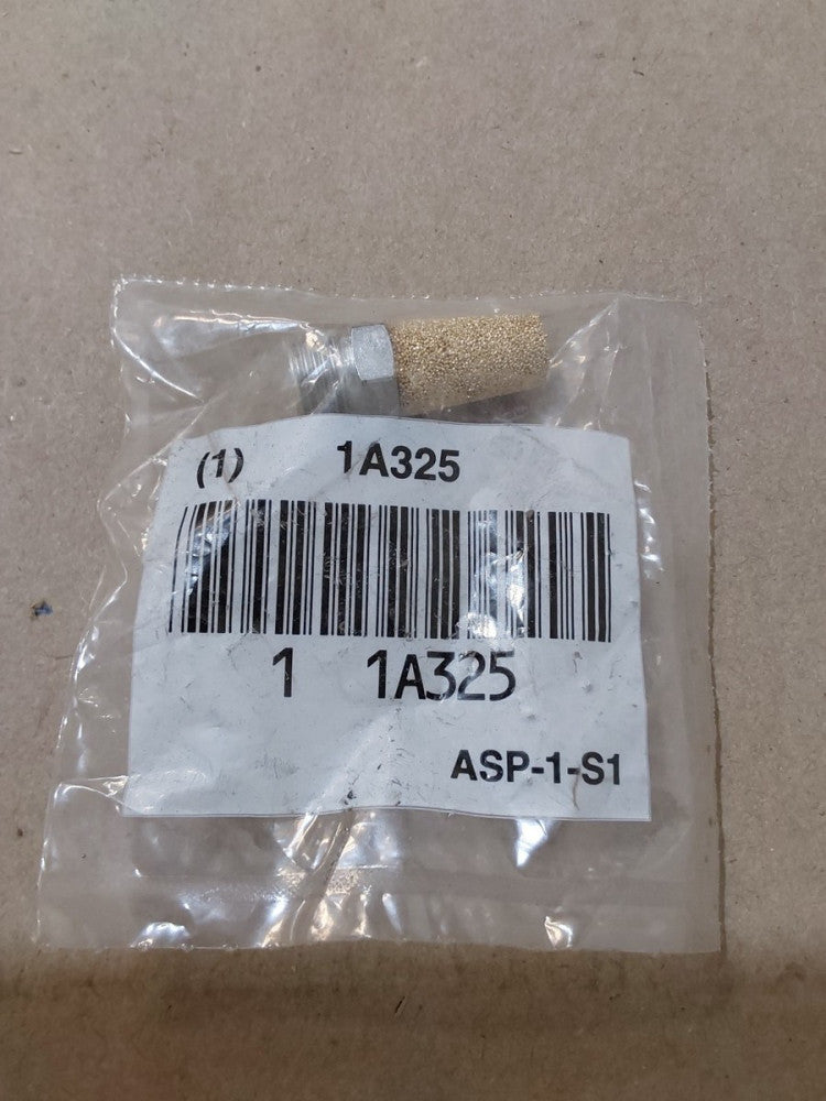 DYNAQUIP CONTROLS 1A325 Pneumatic Muffler ASP-1-S1 New